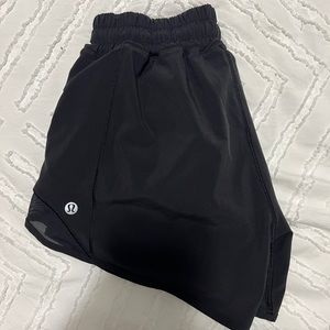 Black Lululemon shorts